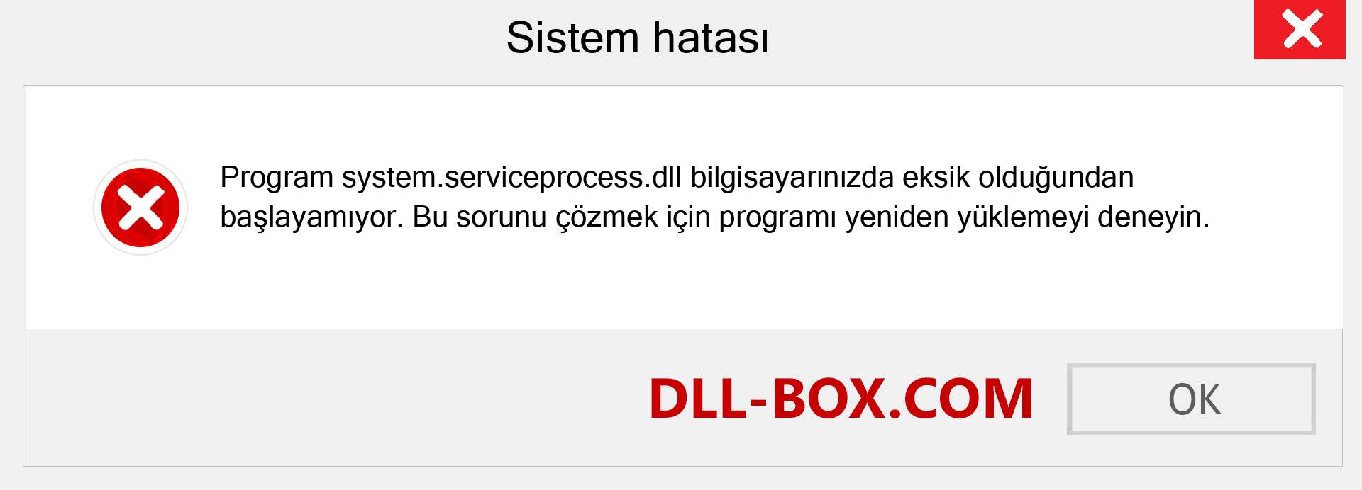 system.serviceprocess.dll dosyası eksik mi? Windows 7, 8, 10 için İndirin - Windows'ta system.serviceprocess dll Eksik Hatasını Düzeltin, fotoğraflar, resimler